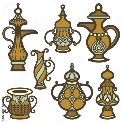 Arab Pot Vector