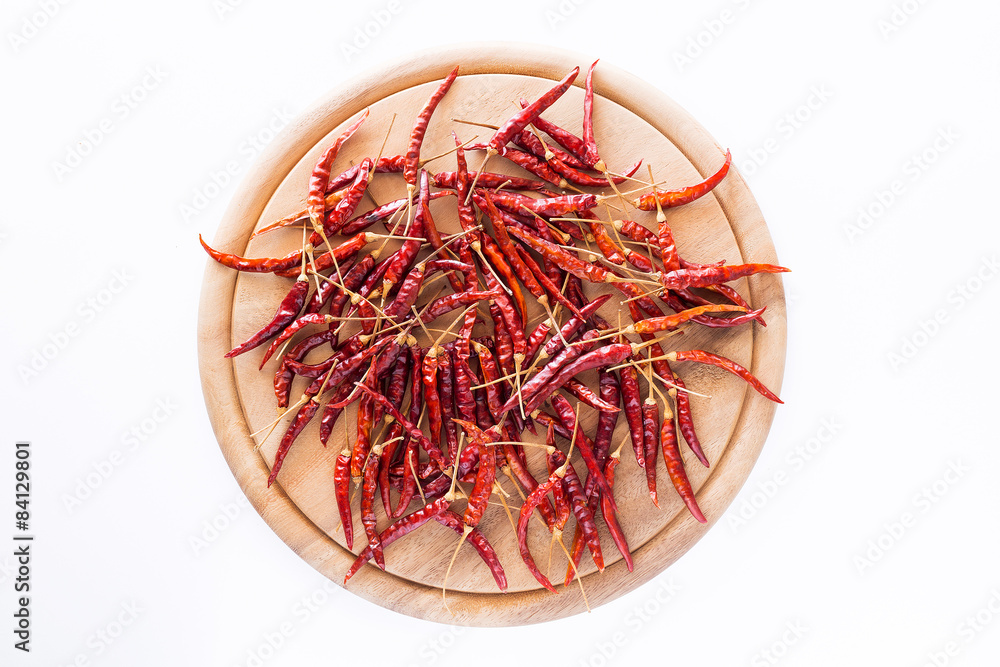 Fototapeta premium Dried peppers for cooking