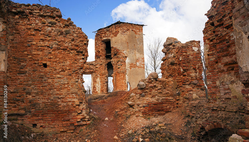 fortress ruins  