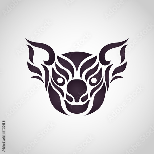 Photography Koala logo vector