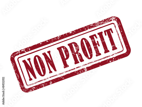 stamp non profit in red