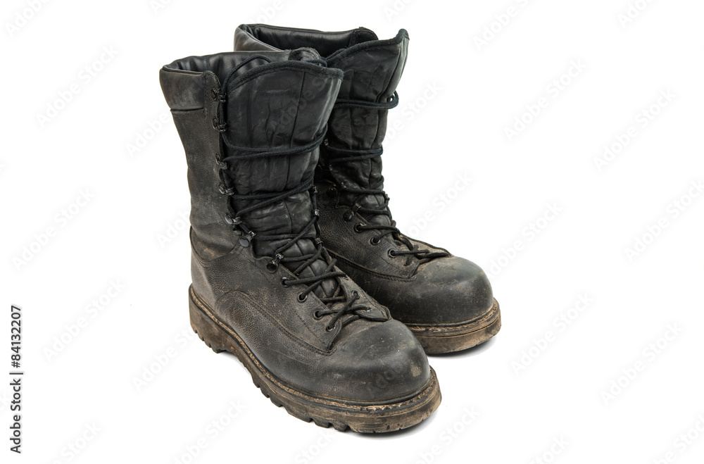 old military boots