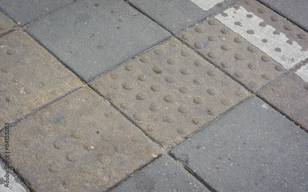 Blind people's street Blind people's street