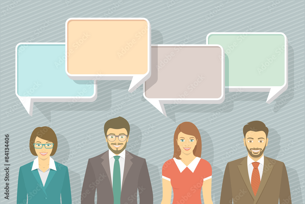 Business Team Flat Infographics Elements Business Team Flat Infographics Elements