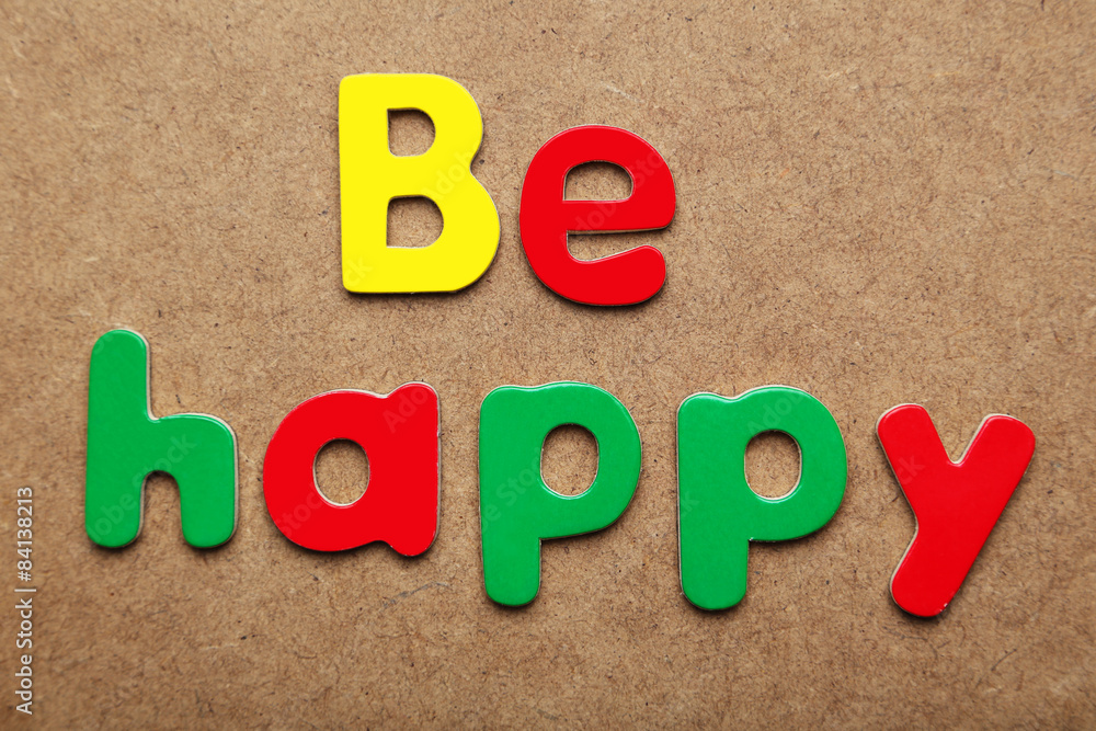 Be happy Be happy