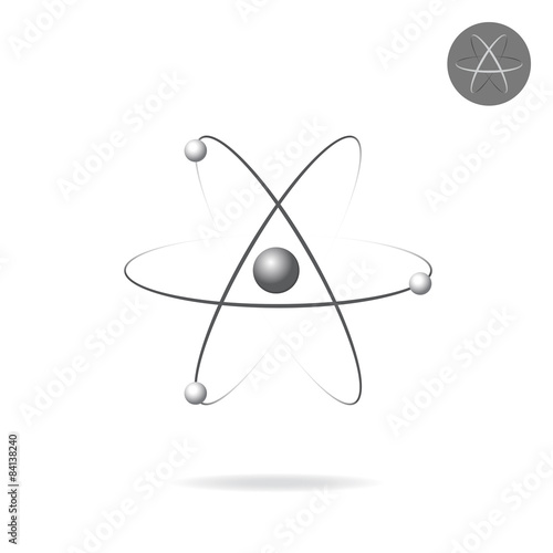 Atomic concept icon