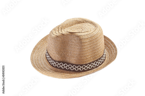Vintage weave hat.