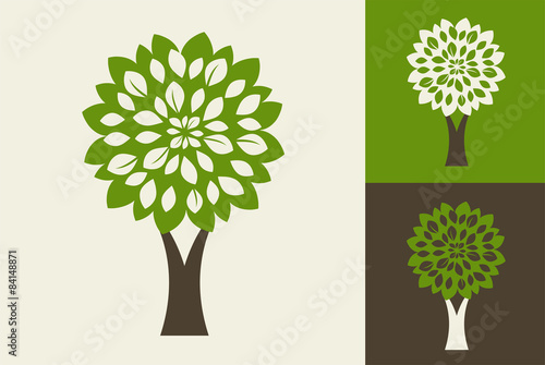 green tre - logo and icon