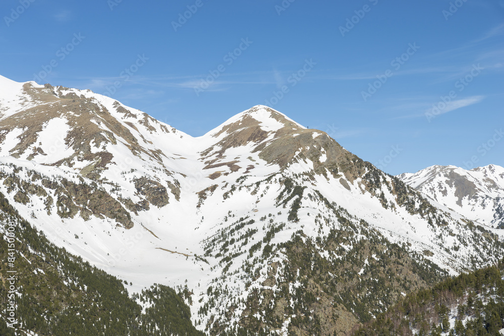Obraz premium snowy mountains