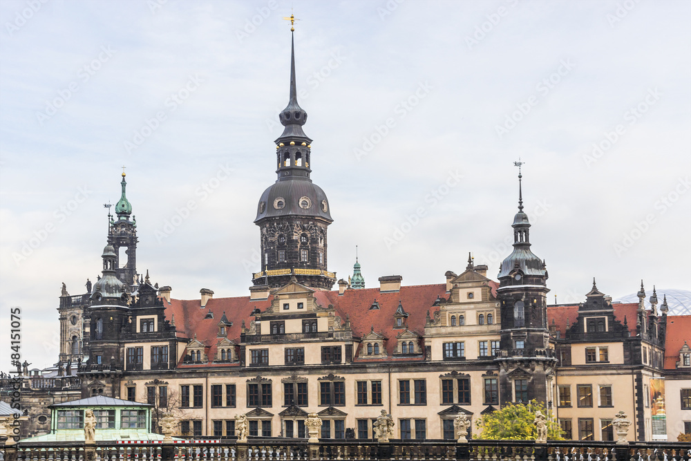 Dresden Castle or Royal Palace (Residenzschloss) Dresden. Dresden Castle or Royal Palace (Residenzschloss) Dresden.
