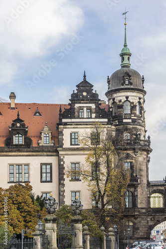 Dresden Castle or Royal Palace (Residenzschloss) Dresden. 