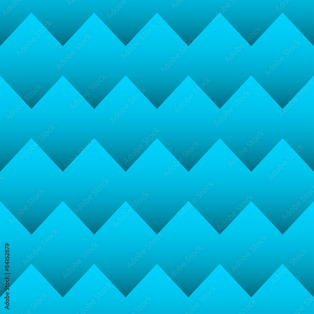 Fototapeta premium Zigzag seamless pattern. Editable vector. Eps 10