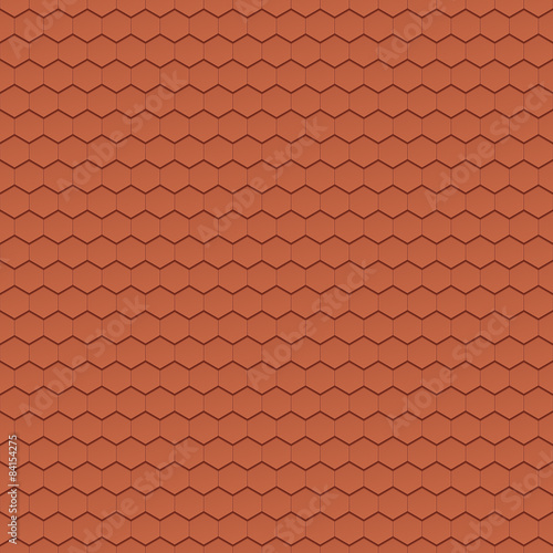 	
Beaver tail tile, hexagon - seamlessly tileable