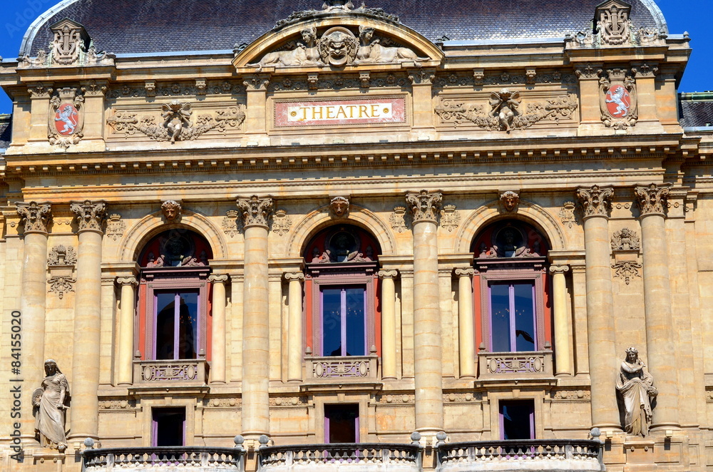Building of Celestins theater in Lyon, France