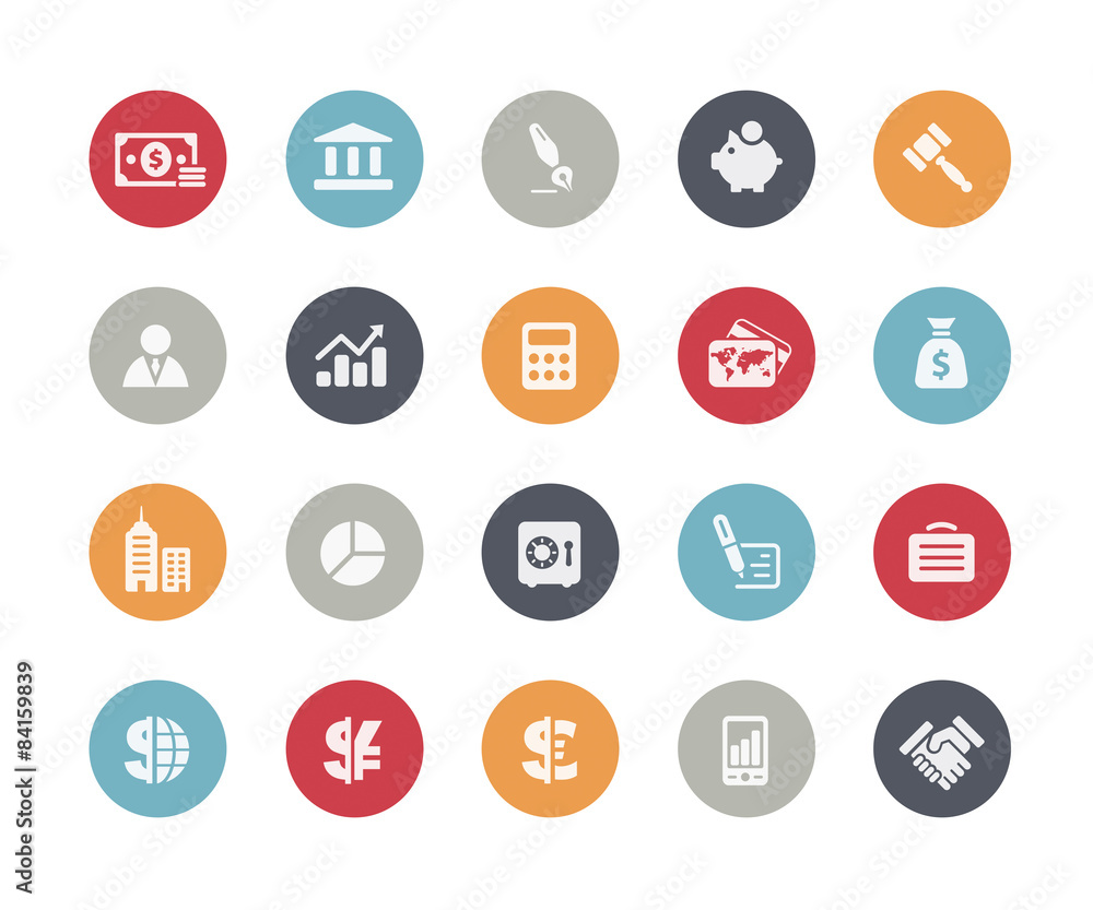 Business and Finance Icons // Classics Series Business and Finance Icons // Classics Series