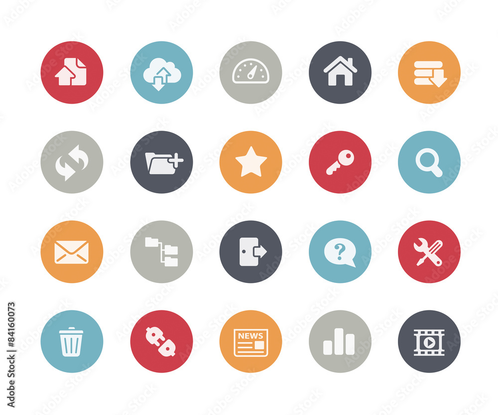 FTP and Hosting Icons // Classics Series FTP and Hosting Icons // Classics Series