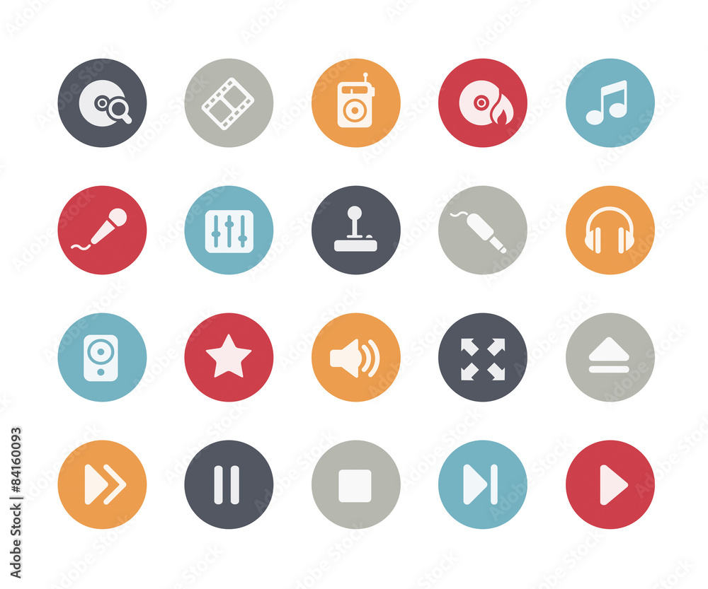 Media Player Icons // Classics Series Media Player Icons // Classics Series
