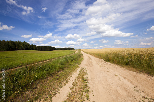 the rural road  