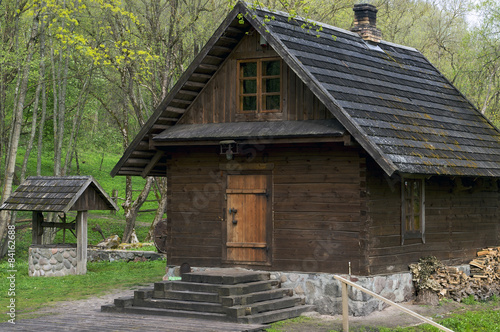 Wooden rural  shed
