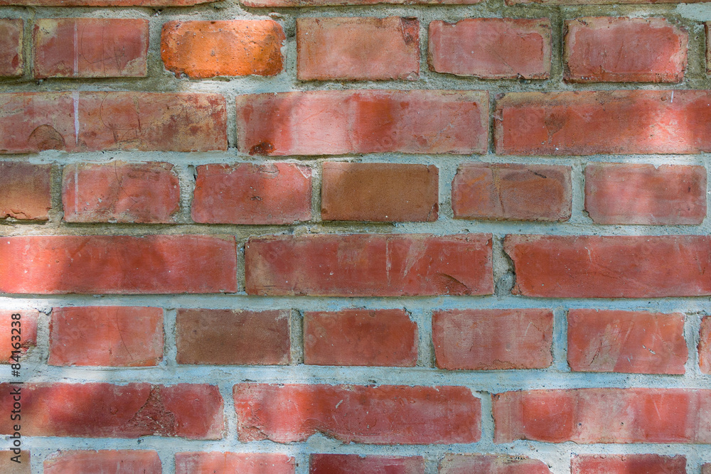 Obraz premium Red brick wall background and Texture