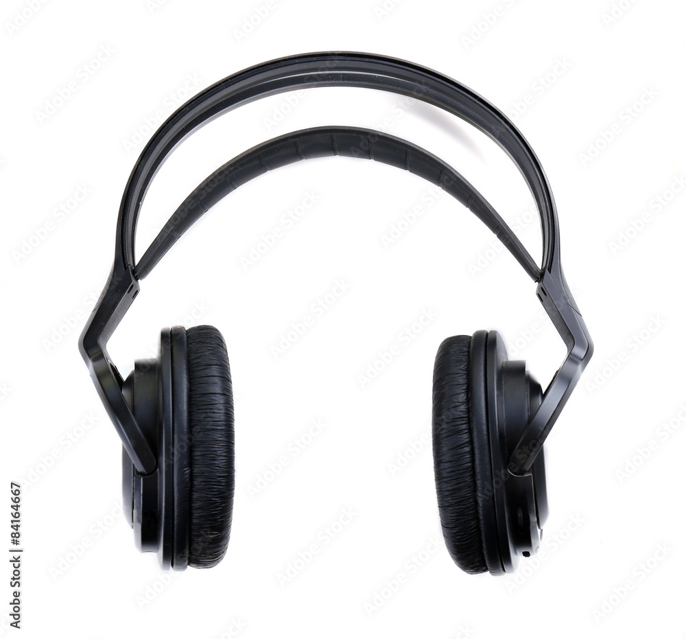 Headphones isolated on white Headphones isolated on white