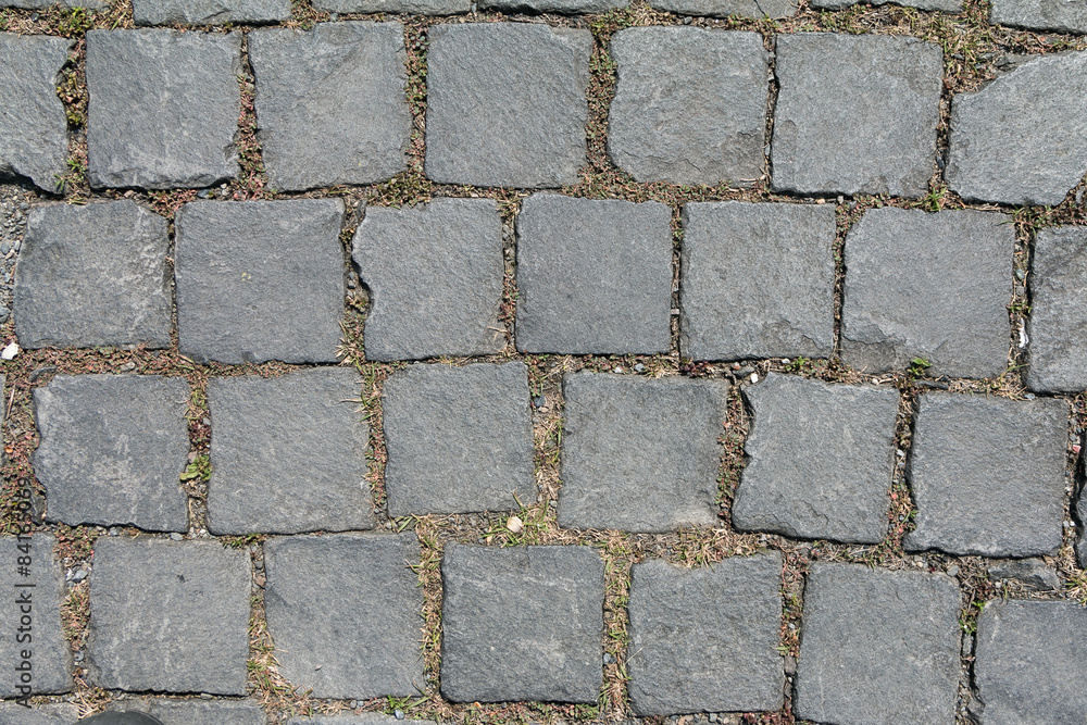 Obraz premium cobbled road as background