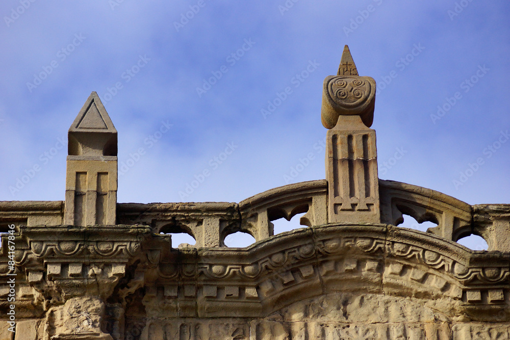 Obraz premium Facade of a building 1