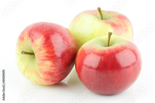 shiny fresh red Elstar apples