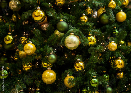 Wallpaper Mural Fragment on a Christmas tree Torontodigital.ca