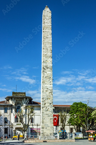 Tela Luksor obelisk in Istanbul, Turkey