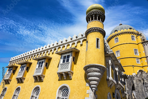 Pena National Palace. Palacio Nacional da Pena, Sintra, Portugal