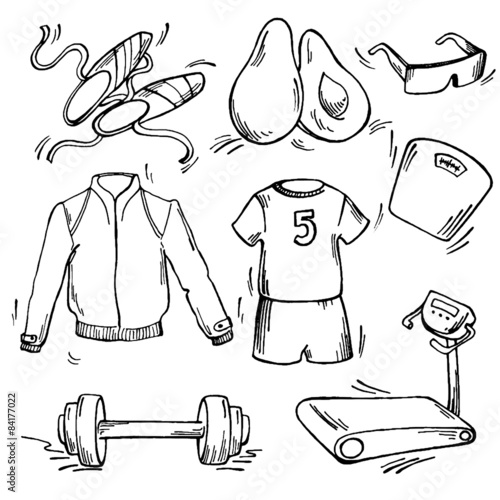 Set of sport icon