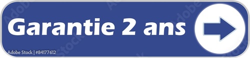 bouton garantie 2 ans