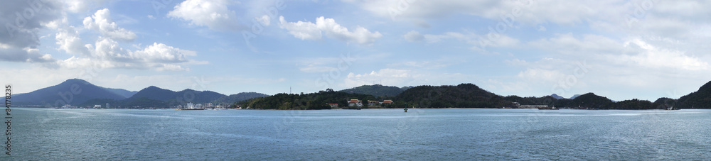 Panorama of Langkawi Islands