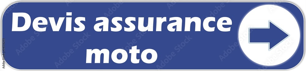 bouton devis assurance moto Stock Vector | Adobe Stock