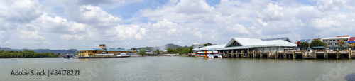 Panorama Port to Langkawi Islands