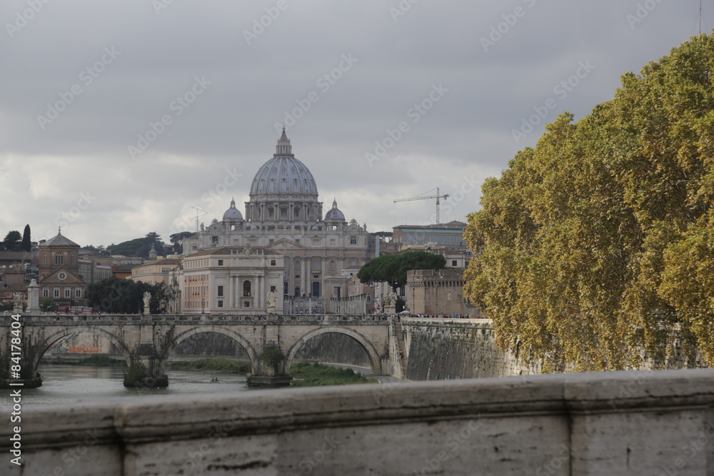 Rom, Petersdom, Tiber