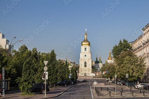 Early summer morning in Kiev