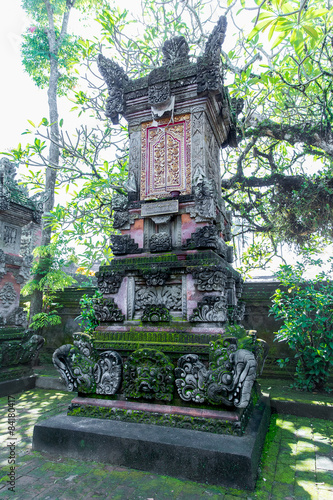 Baliness Style Temple in Bali Indonesia photo