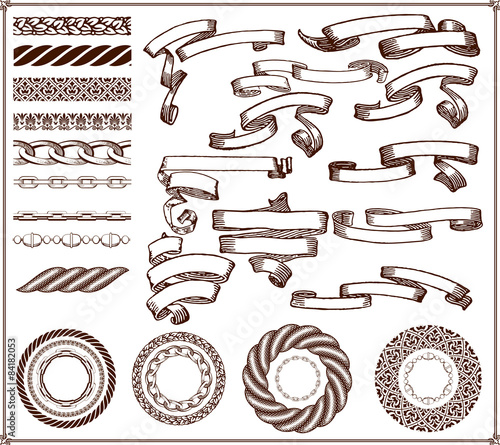 Vector creation kit, 29 elements