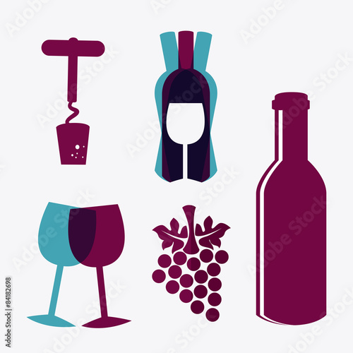 Wine design.