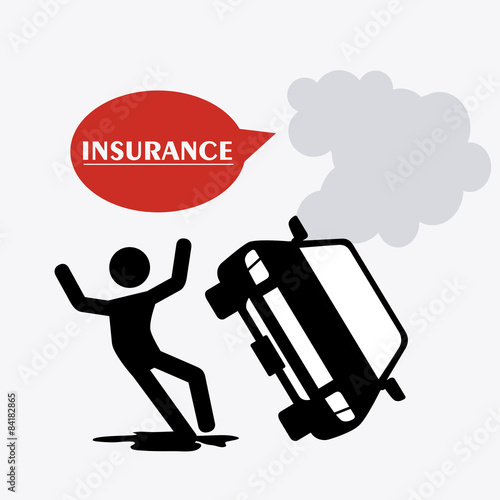 Insurance design. photo