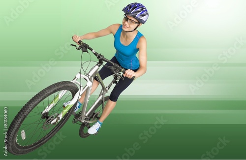 Fototapeta Naklejka Na Ścianę i Meble -  Cycling, Bicycle, Sports Race.