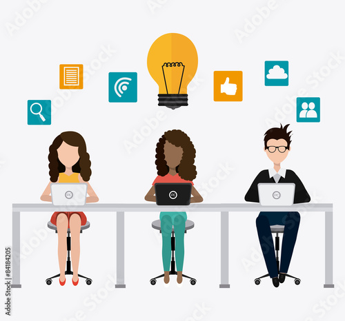 Coworking design.