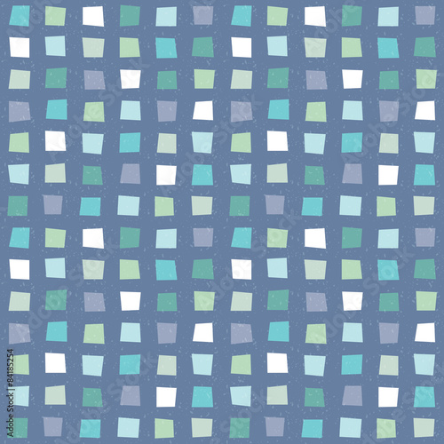 seamless hipster geometric pattern aqua blue navy