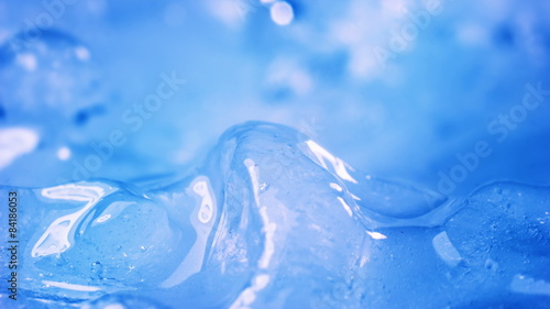 Wallpaper Mural thawing blue ice close-up timelapse 4k (4096x2304)
 Torontodigital.ca