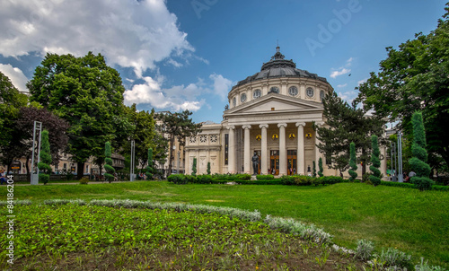 Billede på lærred BUCHAREST, RO, MAY 28 2015 -- Athenaeum