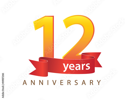 12 Years Anniversary Logo