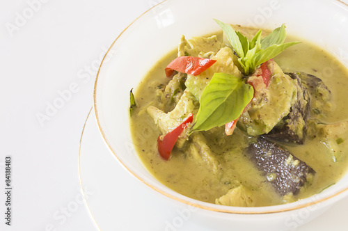 chicken green curry