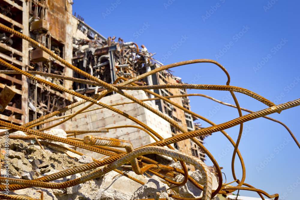 Old Fossil-fuel power station